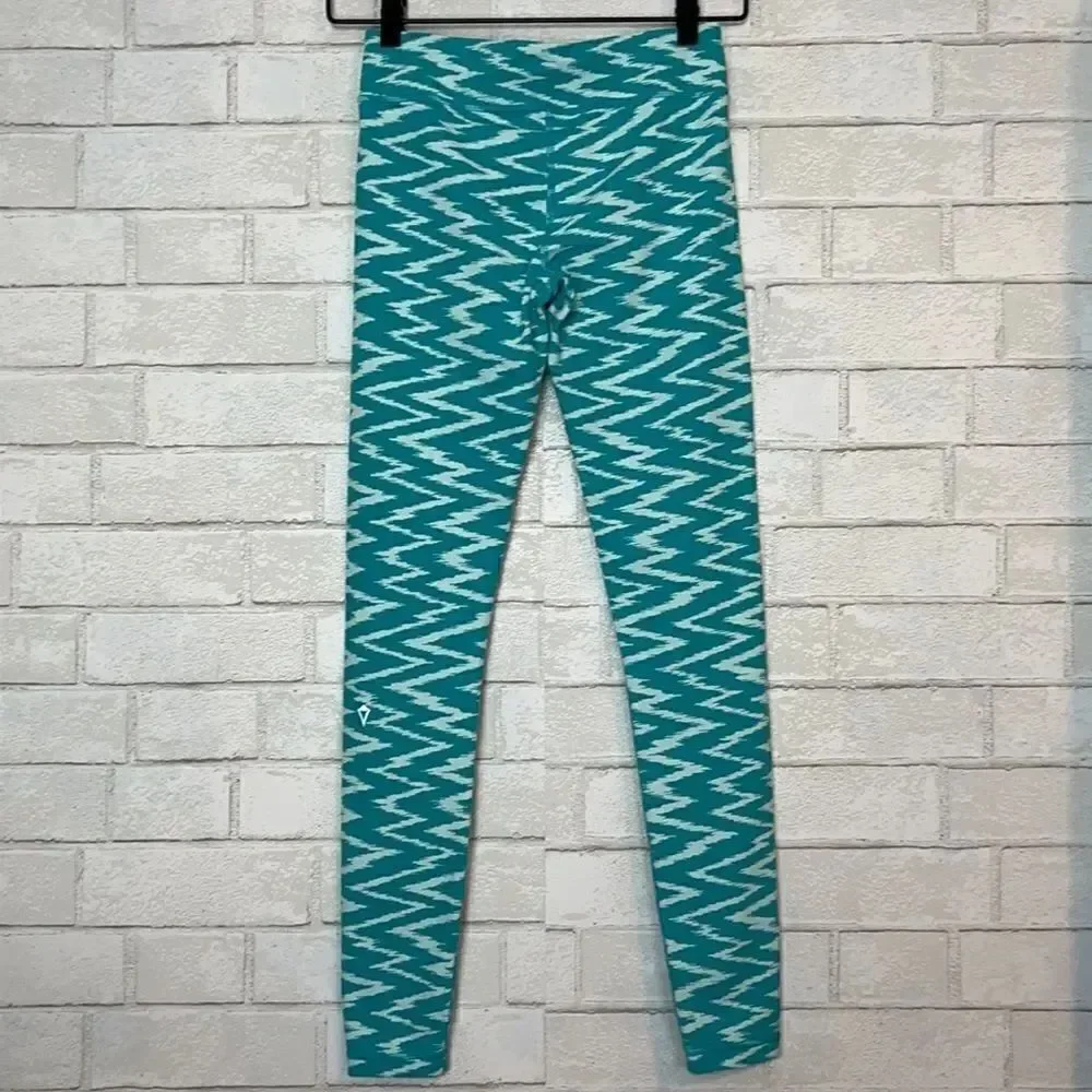 Lululemon Ivivva Ikat Print Leggings 12